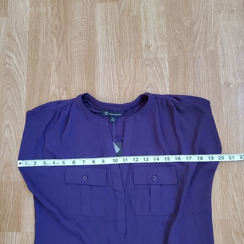 INC Split Neck Utility Shirt - Picture 7 of 11